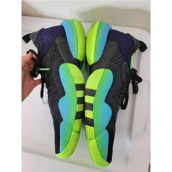 Adidas Trae Young 2 Trae-TL Solar Green Basketball Shoes 10