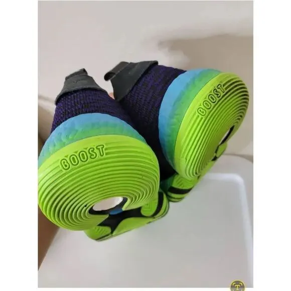 Adidas Trae Young 2 Trae-TL Solar Green Basketball Shoes 10