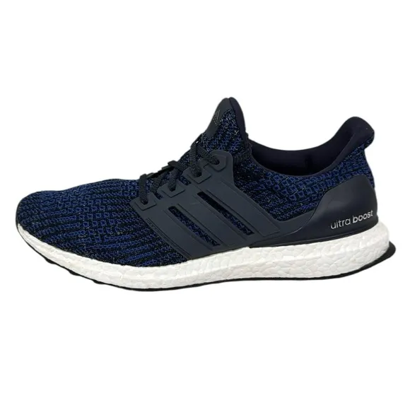 Adidas Ultra Boost 4.0 DNA Shoes Blue #CP9250 PrimeKnit  Running Shoes Size 9.5