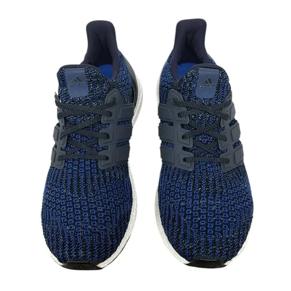 Adidas Ultra Boost 4.0 DNA Shoes Blue #CP9250 PrimeKnit  Running Shoes Size 9.5