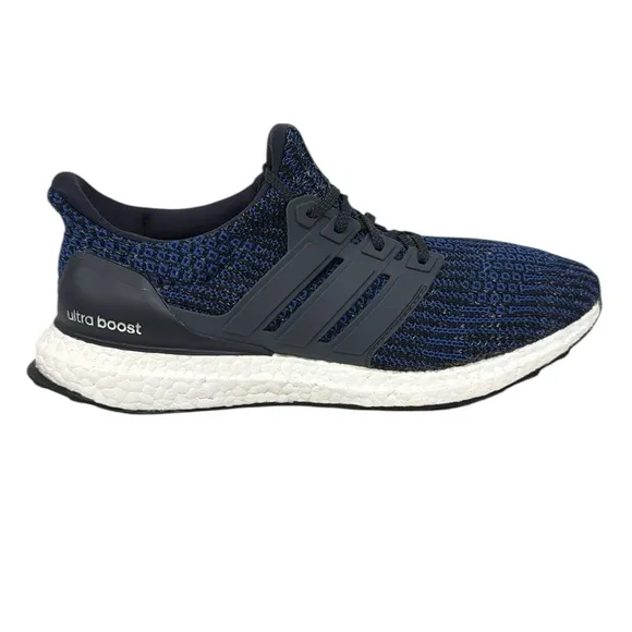 Adidas Ultra Boost 4.0 DNA Shoes Blue #CP9250 PrimeKnit  Running Shoes Size 9.5