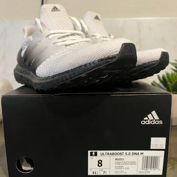 adidas UltraBOOST 5.0 DNA White Black Gradient