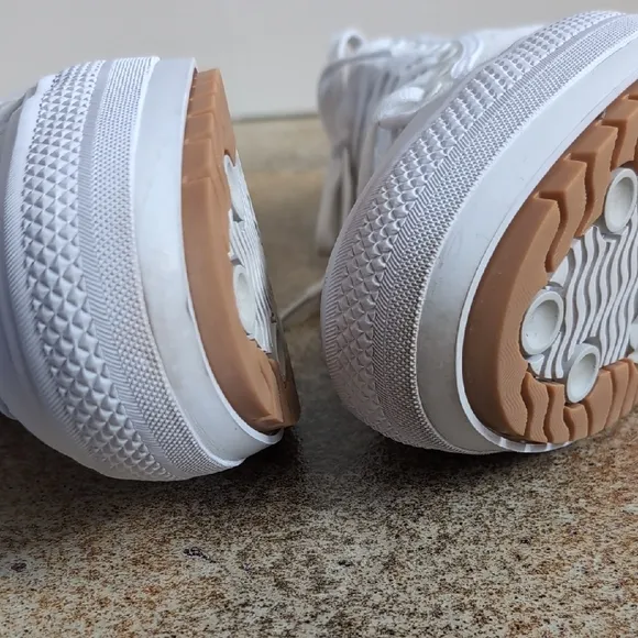 Adidas | White High Top Platform Sneakers Nizza