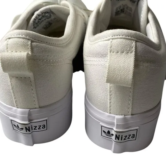 adidas Women's sz 10 White Nizza Platform Sneaker New in Box