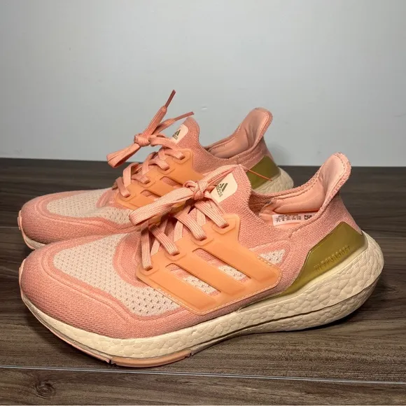 Adidas Women’s Ultraboost 21 Running Size 7.5 Ambient Blush | FY3953 |