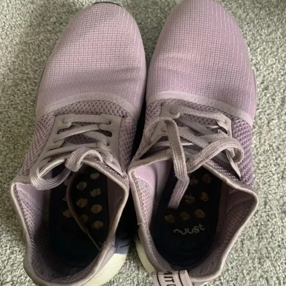 Adidas Boost NMD R1 Athletic Comfy Sneakers Light Purple Lavender Lilac 7.5 8