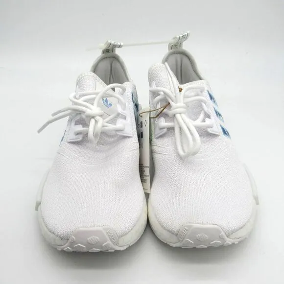 ADIDAS NMD_R1 WOMEN'S SNEAKERS IN WHITE/BLUE
