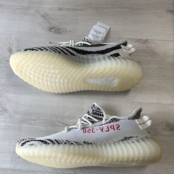 adidas Yeezy Boost 350 V2 Shoes White size 10.5 Nwt in Box