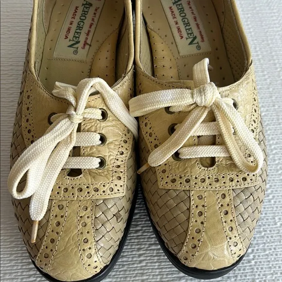 Aerogreen TRANI Hand Woven Ladies Golf Shoe/Ballerina