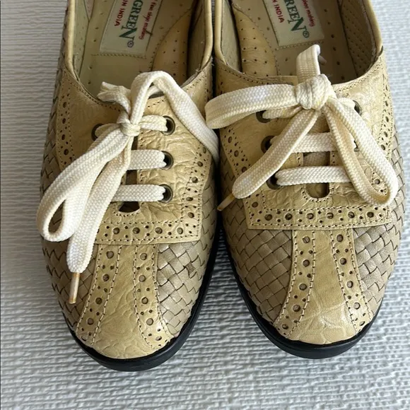 Aerogreen TRANI Hand Woven Ladies Golf Shoe/Ballerina