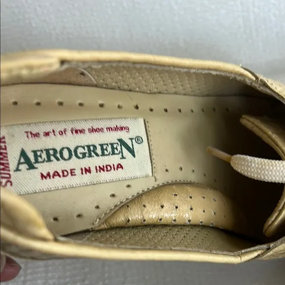 Aerogreen TRANI Hand Woven Ladies Golf Shoe/Ballerina