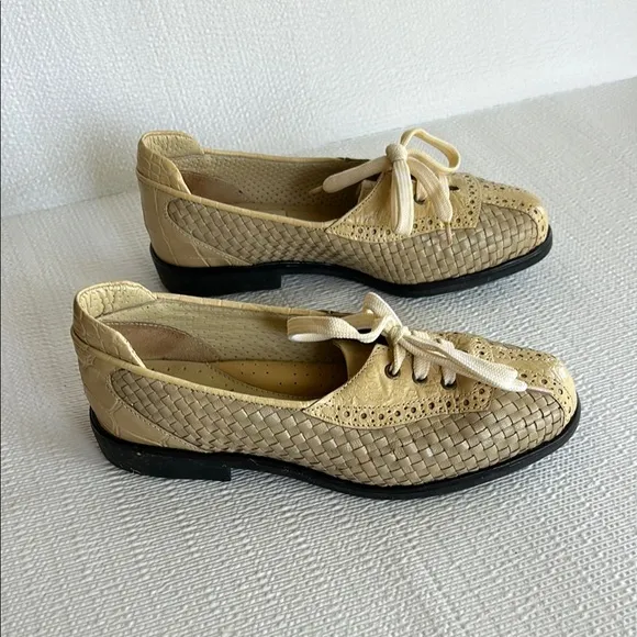 Aerogreen TRANI Hand Woven Ladies Golf Shoe/Ballerina
