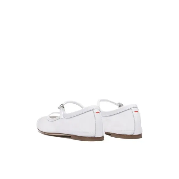 Aeyde &quot;uma Eyelet&quot; Mary Jane Bellet Flats Size EU 39.5
