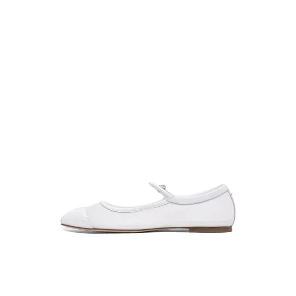 Aeyde &quot;uma Eyelet&quot; Mary Jane Bellet Flats Size EU 39.5
