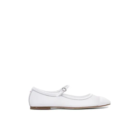Aeyde &quot;uma Eyelet&quot; Mary Jane Bellet Flats Size EU 39.5