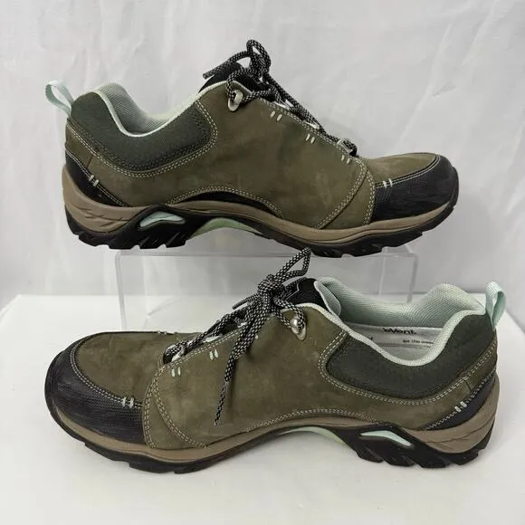 Ahnu Montara II Shoes Women's 11 Vibram Waterproof Hiking Leather Low Top