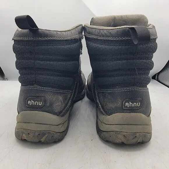Ahnu Montara Womens 8 Brown Waterproof Hiking Boots Vibram Soles Hiking Camping
