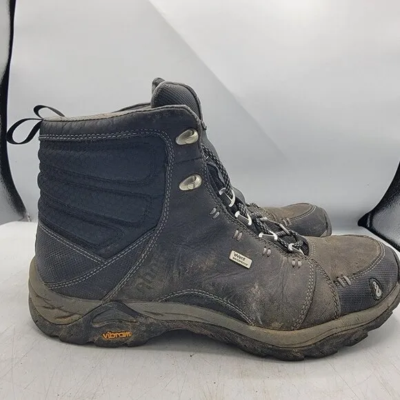 Ahnu Montara Womens 8 Brown Waterproof Hiking Boots Vibram Soles Hiking Camping