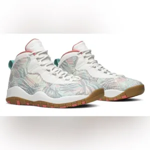AIR Jordan 10 Retro “Super Bowl LIV” Size 10 men’s Miami multicolored palm trees