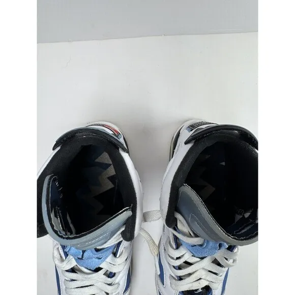 Air Jordan 6 Retro GS UNC Kids Shoes Blue Athletic Sneaker US 6.5Y 384665-410