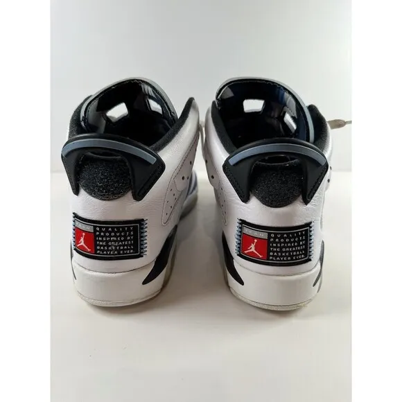 Air Jordan 6 Retro GS UNC Kids Shoes Blue Athletic Sneaker US 6.5Y 384665-410