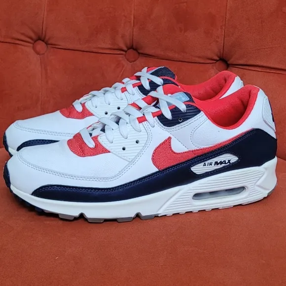 Air Max 90 &quot;USA Denim&quot; DJ5170 100 Men's Size 11.5
