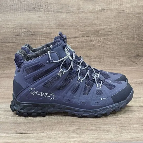 Aku Selvatica MID GTX Men's Size 11.5 Blue Waterproof Hiking Boots (672)