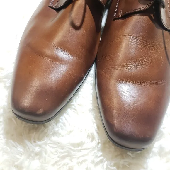 ALDO Cognac Derby Shoes Size 9.5