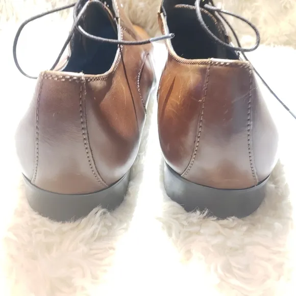 ALDO Cognac Derby Shoes Size 9.5
