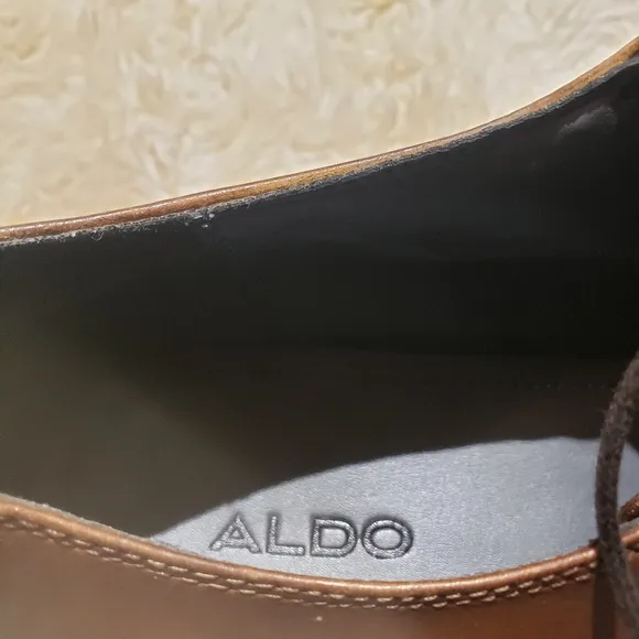 ALDO Cognac Derby Shoes Size 9.5