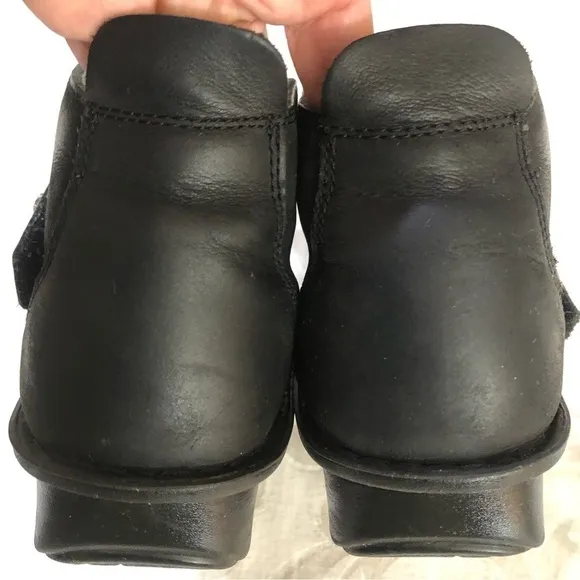 Alegria by PG Lite Caiti Black Leather Bootie size 37 EU 7-7.5 US