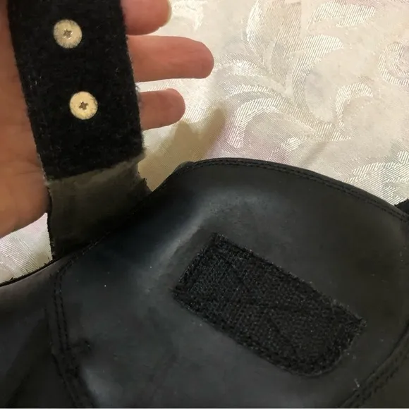Alegria by PG Lite Caiti Black Leather Bootie size 37 EU 7-7.5 US