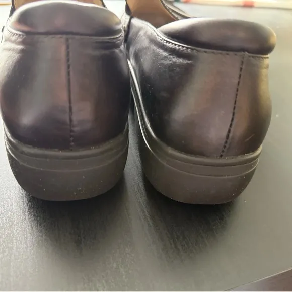 Alegria by PG Lite Leather Slip On Loafer Shoes Brown Tay-617 EU 39 US 9