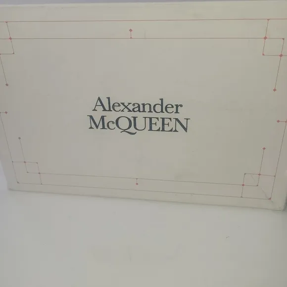Alexander McQueen Chunky White Casual Sneakers With Box And Bag
