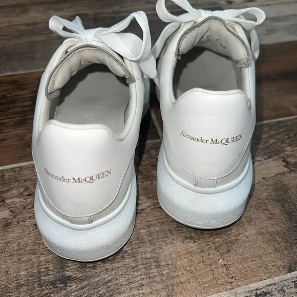 Alexander McQueen stylish women's white sneakers