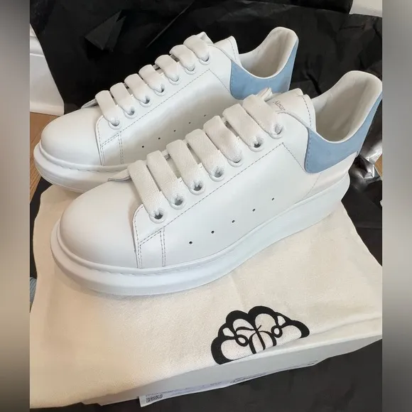 ALEXANDER MCQUEENLeather Oversized Sneakers ( size 39)