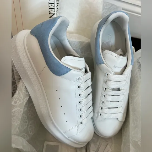 ALEXANDER MCQUEENLeather Oversized Sneakers ( size 39)
