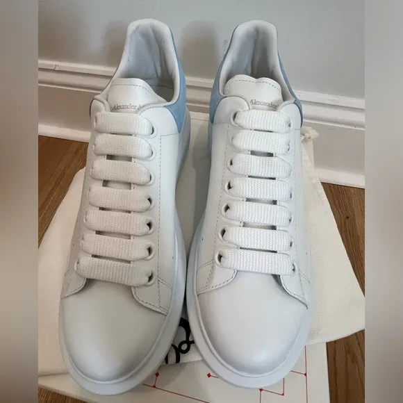 ALEXANDER MCQUEENLeather Oversized Sneakers ( size 39)