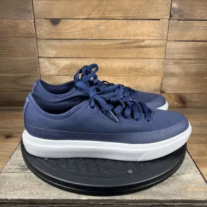 Allbirds Canvas Pacers 2 Womens Size 9 Navy Blue Lace Up Casual Sneakers