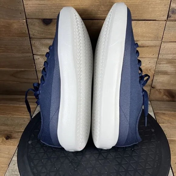 Allbirds Canvas Pacers 2 Womens Size 9 Navy Blue Lace Up Casual Sneakers