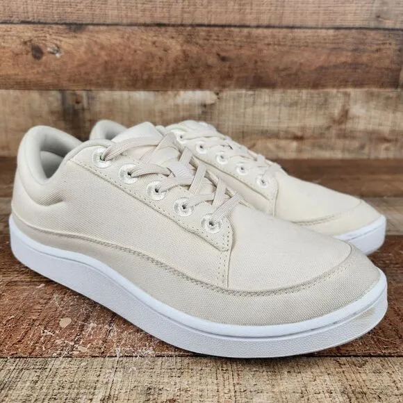 Allbirds CP Canvas Pacers Men Size 9 Ivory Casual Comfort Classics Sneakers