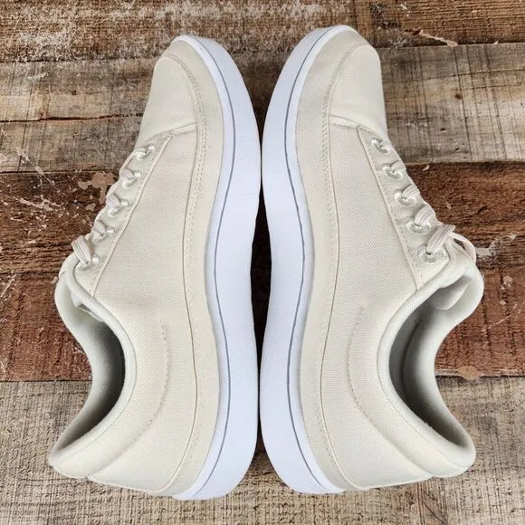 Allbirds CP Canvas Pacers Men Size 9 Ivory Casual Comfort Classics Sneakers