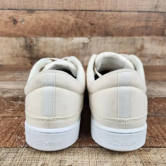 Allbirds CP Canvas Pacers Men Size 9 Ivory Casual Comfort Classics Sneakers