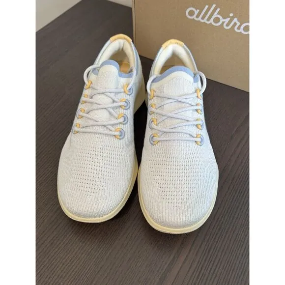Allbirds Men’s Tree Dasher 2 Size 8 Blizzard (Beige Hush) Sneakers Shoes NIB