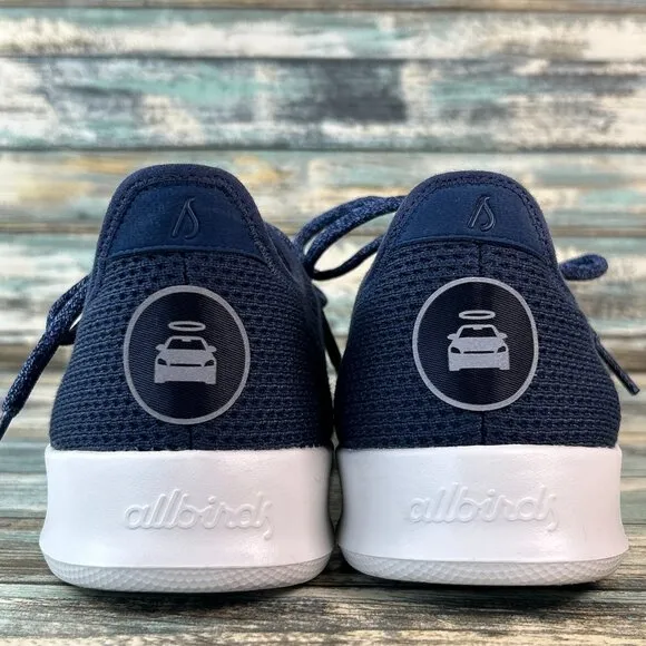 Allbirds OTR Tree Runners Sneakers Mens Size 8 Blue Everyday Walking Shoes
