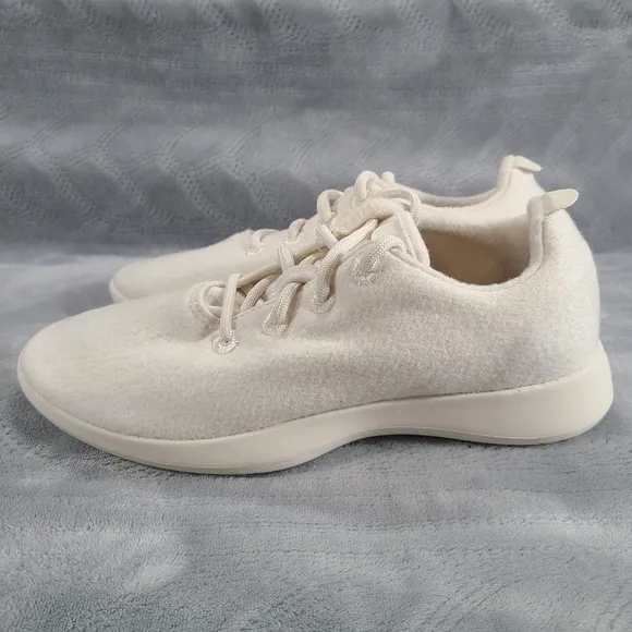 Allbirds Women's Wool Runner Natural White Sneakers Women's Size 10