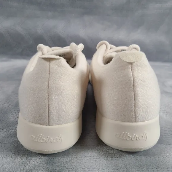 Allbirds Women's Wool Runner Natural White Sneakers Women's Size 10