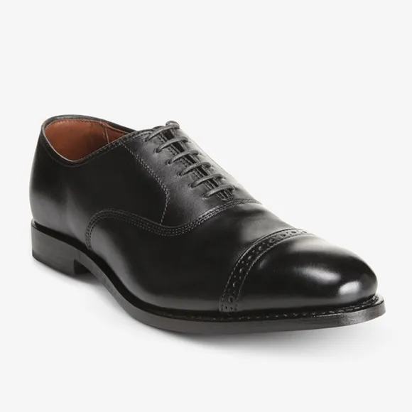 Allen Edmonds Black leather lace up dress shoes Size 15 E