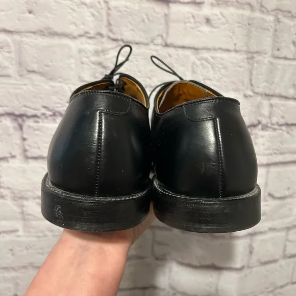 Allen Edmonds Black leather lace up dress shoes Size 15 E