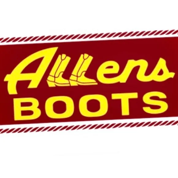 ALLENS BOOTS | 37 / 7 | Athena Lightening Bolt Patent Leather Pointed Toe Boots
